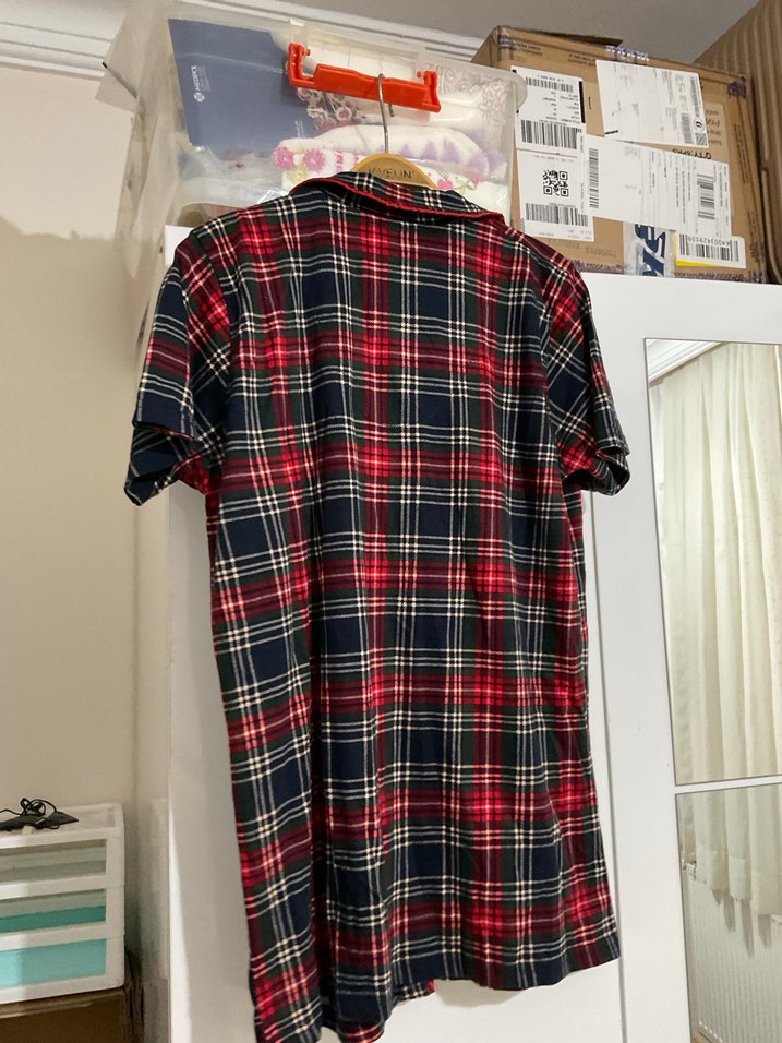 Çizgili pijama üstü - Görsel 4