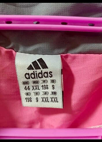 xxl Beden pembe Renk Orijinal Adidas spor eşofman üstü
