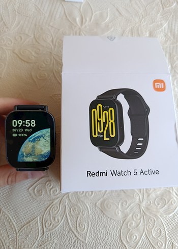 Xiaomi Redmi Watch 5 Active Siyah Akıllı Saat