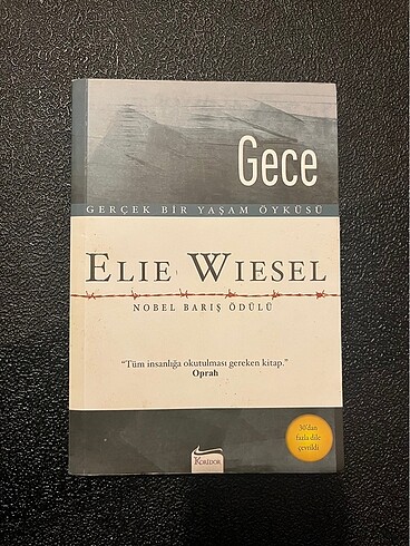 Gece-Elie Wiesel kitap