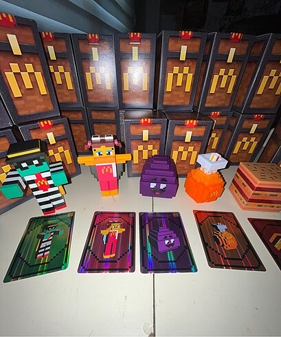 minecraft figürler mcdonalds