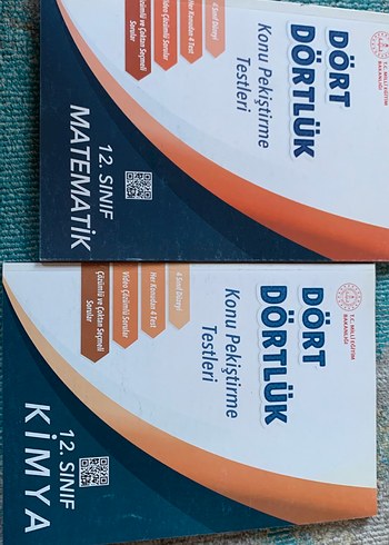 12. Sınıf Matematik ve Kimya Konu Pekiştirme Testleri
