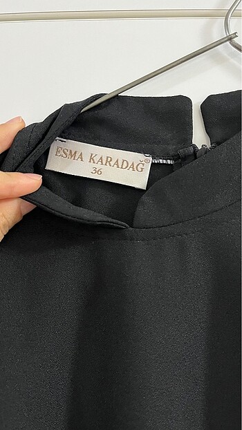 36 Beden Siyah mezuniyet düğünlük elbise