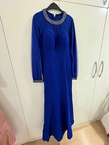 Balık model abiye elbise