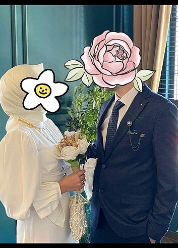 s Beden Tesettür Nikah Elbisesi Abiye