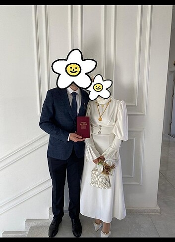 Tesettür Nikah Elbisesi Abiye 