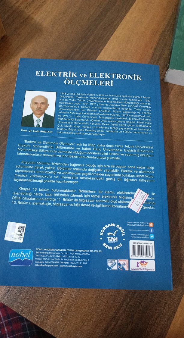 Elektrik ve Elektronik Ölçmeleri Kitabı - Görsel 2