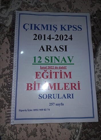  Beden EĞİTİM BİLİMLERİ ÇIKMIŞ SORULAR 