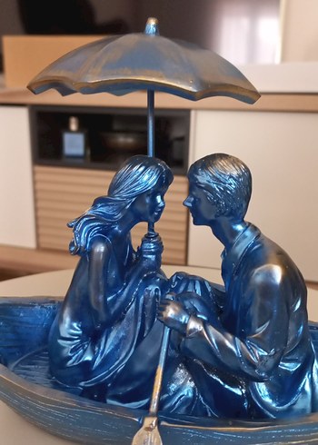 Parlak Mavi Romantik biblo - Görsel 3