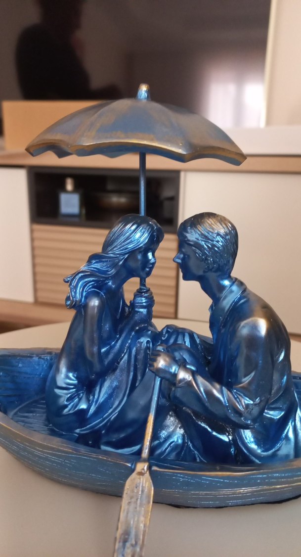 Parlak Mavi Romantik biblo - Görsel 3