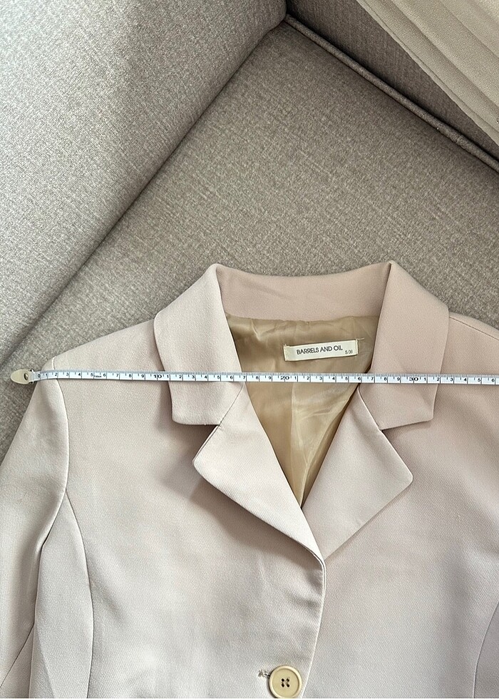 Crop Blazer - Görsel 4