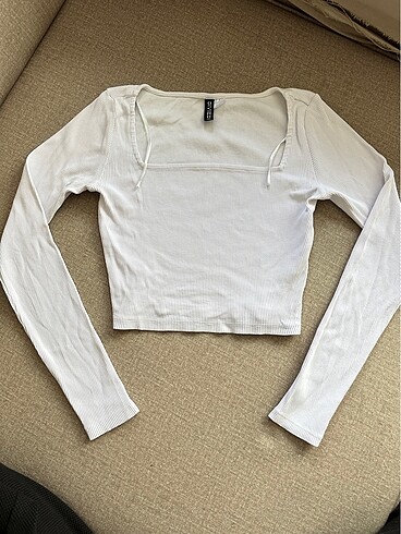 H&m kare yaka bluz