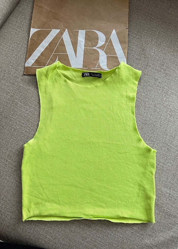 Zara halter yaka üst - Görsel 2