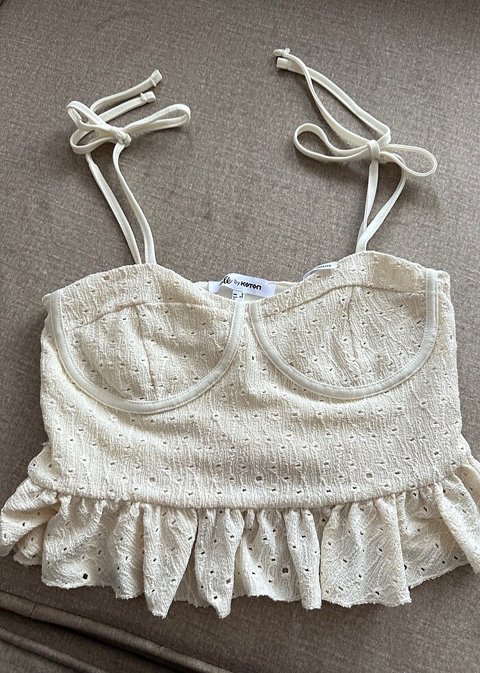Koton müslin üst - Görsel 4