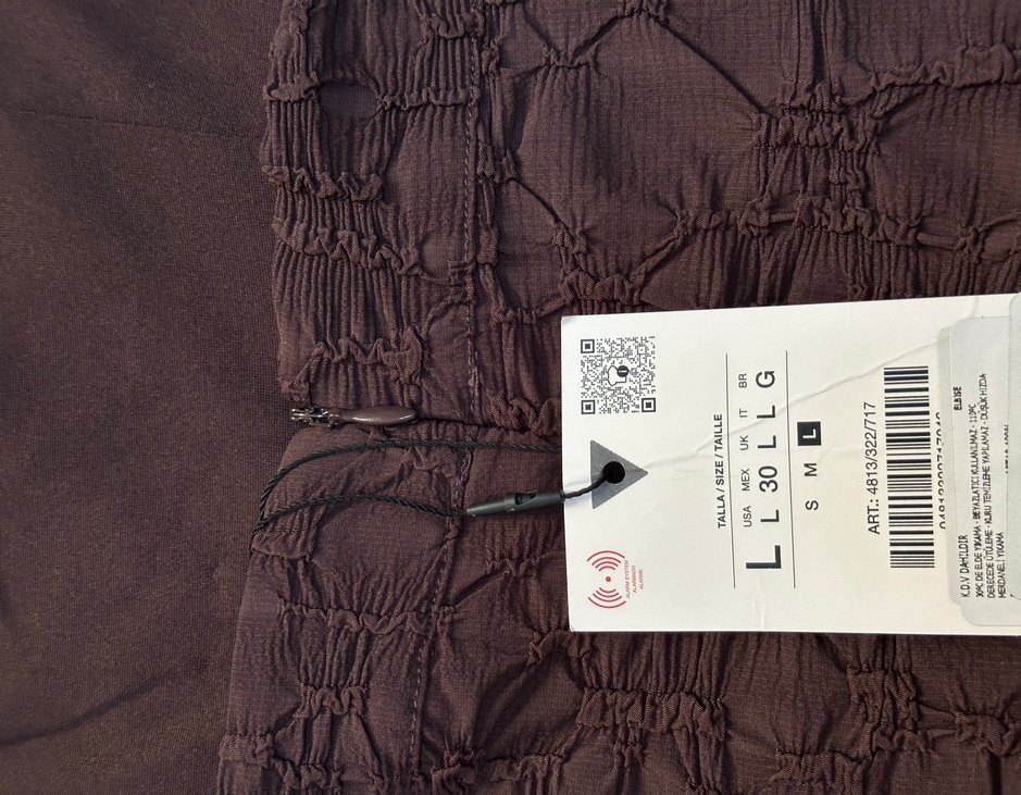 Zara dokulu halter yaka elbise - Görsel 5