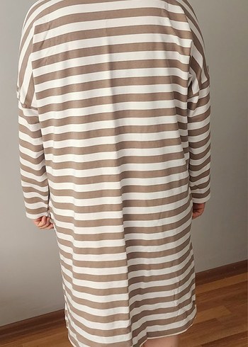 Çizgili likrali penye  kumaş - Görsel 3