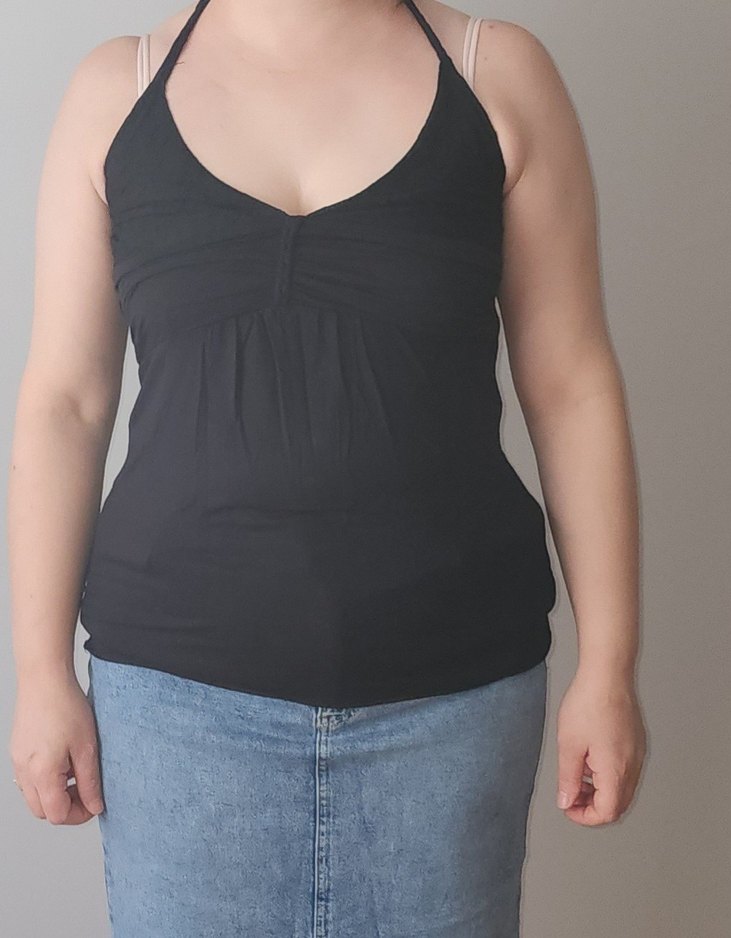 Siyah Sade Normal Boy Hemşire Korsesilikrali penye kumaş - Görsel 3