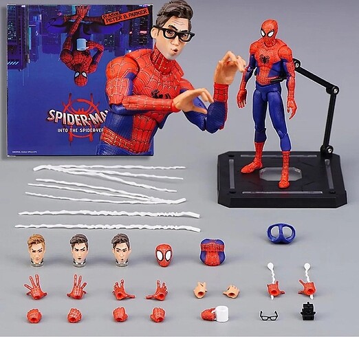 Beden Renk Spider-Man Spiderman Across the Spider-verse Peter B. Parker Örü