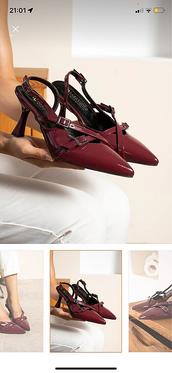 Zara cherry ayakkabı