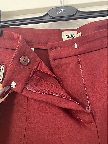 40 Beden Beymen Club Bordo Kalem Pantolon!!!