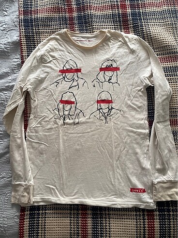 Levi?s Desenli Krem S Beden Sweatshirt
