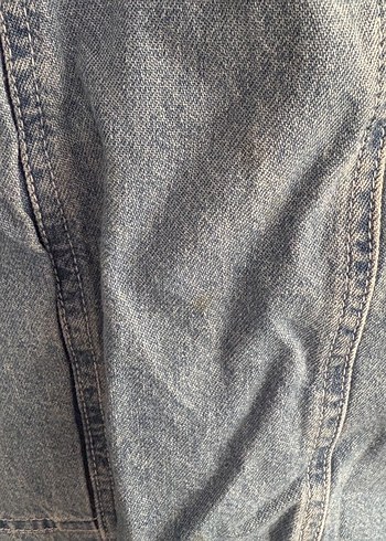 Açık Mavi Kısa Kot Elbise - Görsel 3