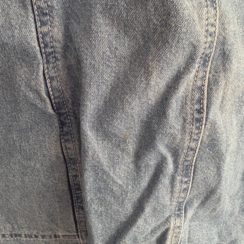 Açık Mavi Kısa Kot Elbise - Görsel 3