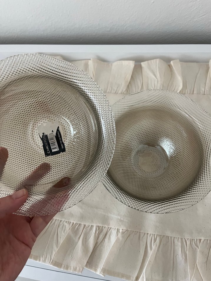 Yılan Desenli Gri Cam Kase Seti - Görsel 3