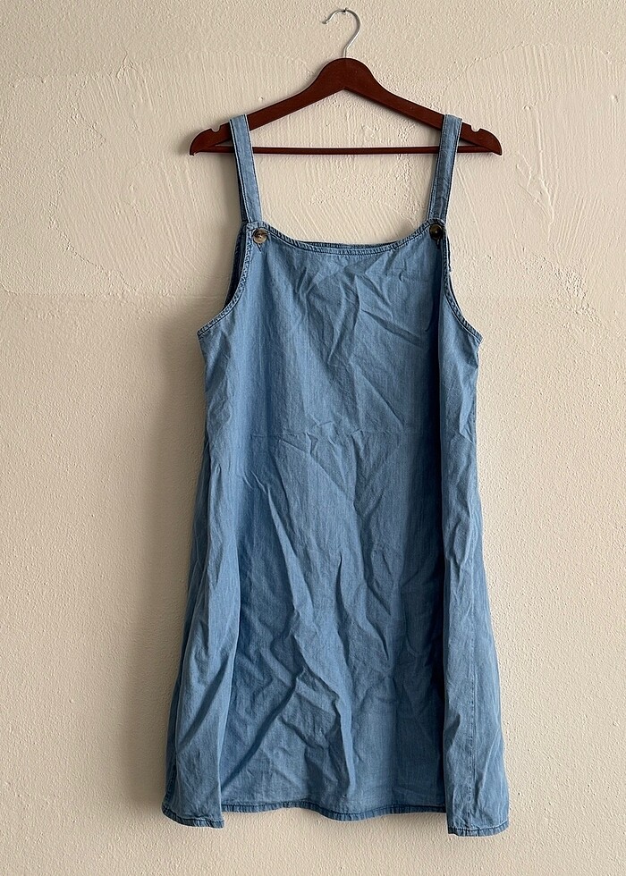 Hamile jean salopet - Görsel 3