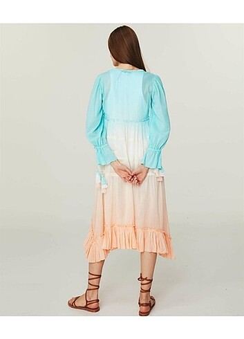 Twist Twist Renk Geçişli Kaftan