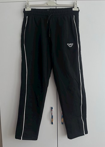 Erkek Siyah Fermuarlı Rahat Eşofman Altı - Görsel 3