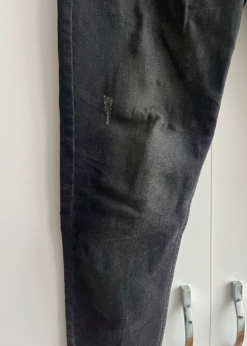 Siyah Regular Fit Erkek Kot Pantolon - Görsel 3