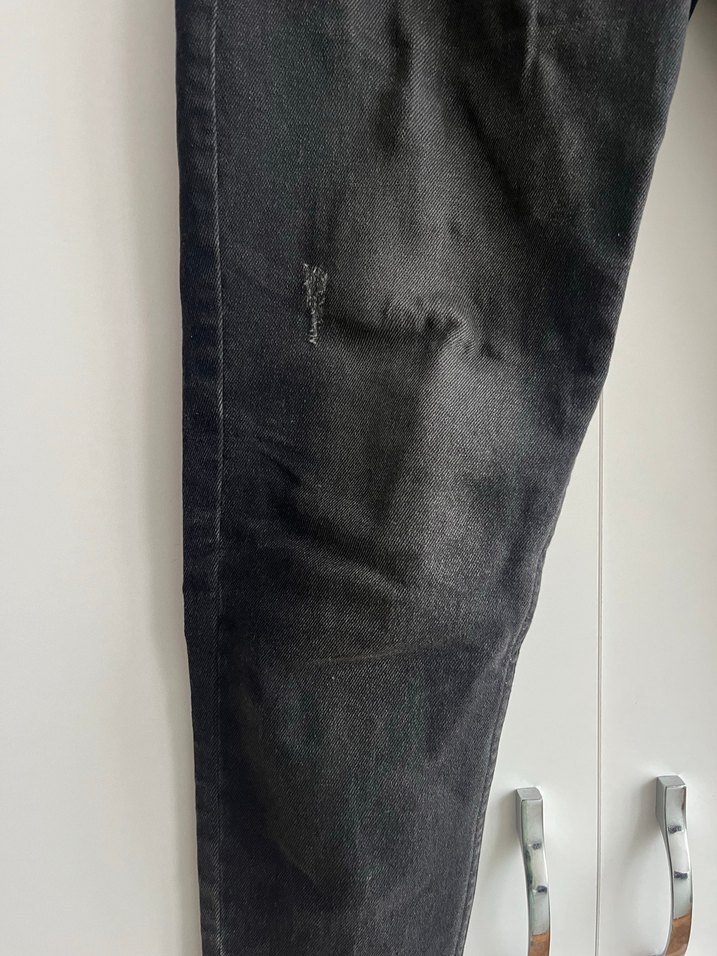 Siyah Regular Fit Erkek Kot Pantolon - Görsel 3