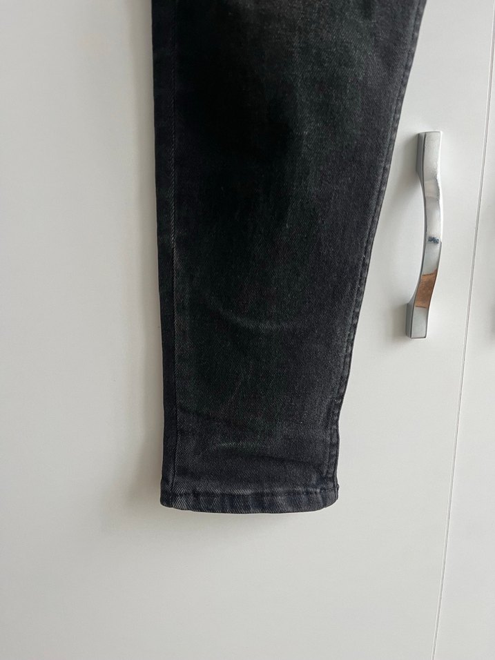 Siyah Regular Fit Erkek Kot Pantolon - Görsel 2