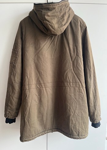 Erkek Hakş Süet Düğmeli Kaban - Görsel 19