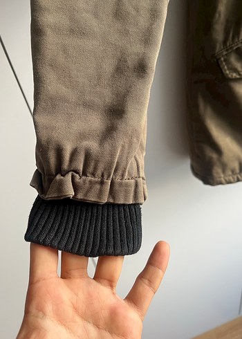 Erkek Hakş Süet Düğmeli Kaban - Görsel 4