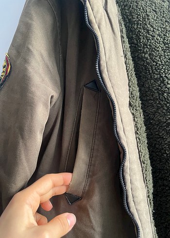 Erkek Hakş Süet Düğmeli Kaban - Görsel 8