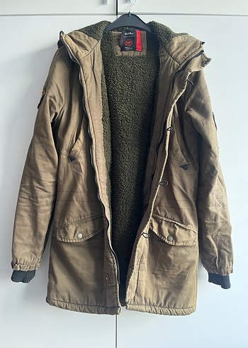 Erkek Hakş Süet Düğmeli Kaban - Görsel 2