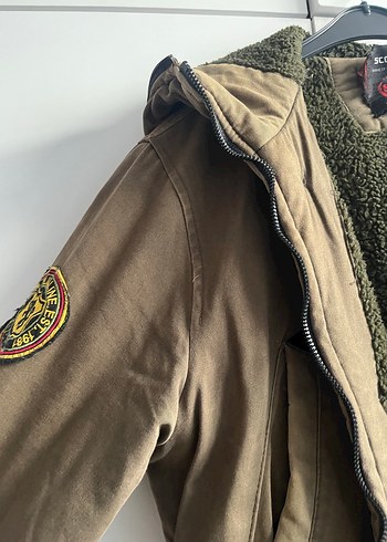 Erkek Hakş Süet Düğmeli Kaban - Görsel 7