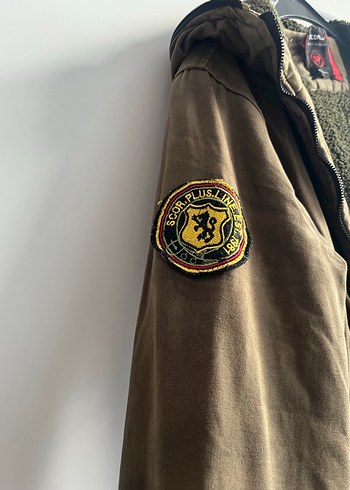 Erkek Hakş Süet Düğmeli Kaban - Görsel 6