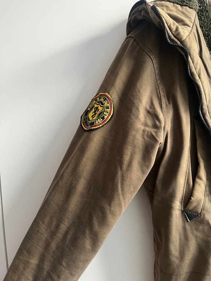 Erkek Hakş Süet Düğmeli Kaban - Görsel 5