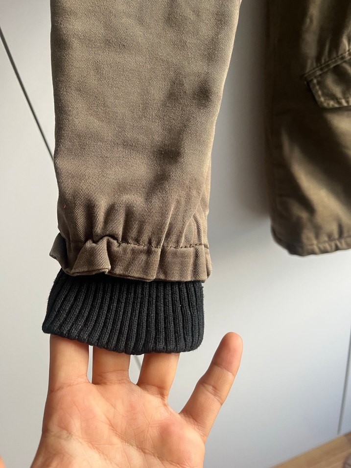 Erkek Hakş Süet Düğmeli Kaban - Görsel 4