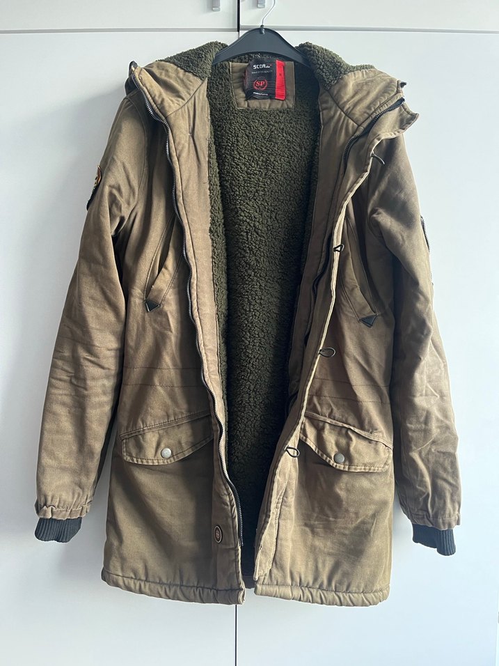 Erkek Hakş Süet Düğmeli Kaban - Görsel 3