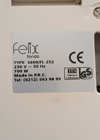 Beden Renk Felix FL-252 Fondo Tost Makinesi