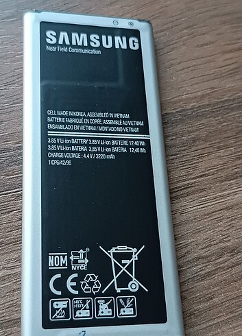 Beden Samsung Galaxy Note 4 Edge N915 EB-Batarya
