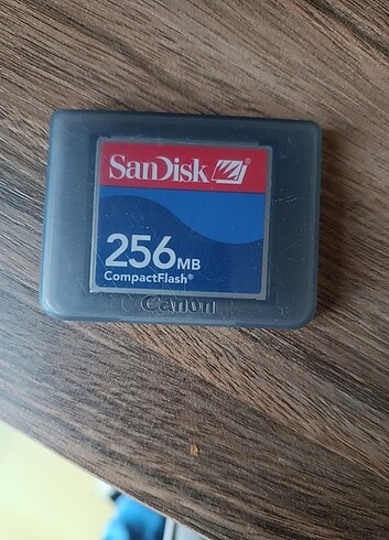 Sandisk 256 Mb Cf Compact Flash Hafıza Kartı Kamera Cnc Kartı 
