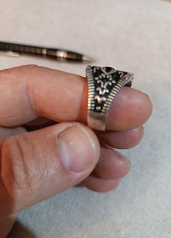 Beden Argento Silver Kırmızı Akik Taşlı 925 Ayar Gümüş Erkek Yüzük
