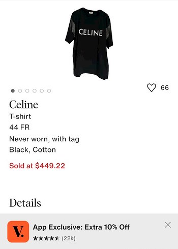 Orjinal Celine Erkek T-shirt - Görsel 7