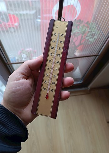 TERMO MASİF AHŞAP ESKİ DERECE - Görsel 4