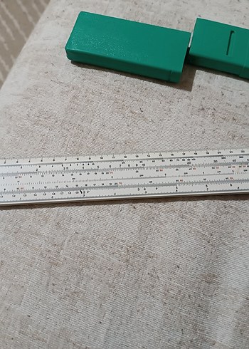 Sovyetler Birliği Devlet Amblemli Antika Mühendis Cetveli - Görsel 5